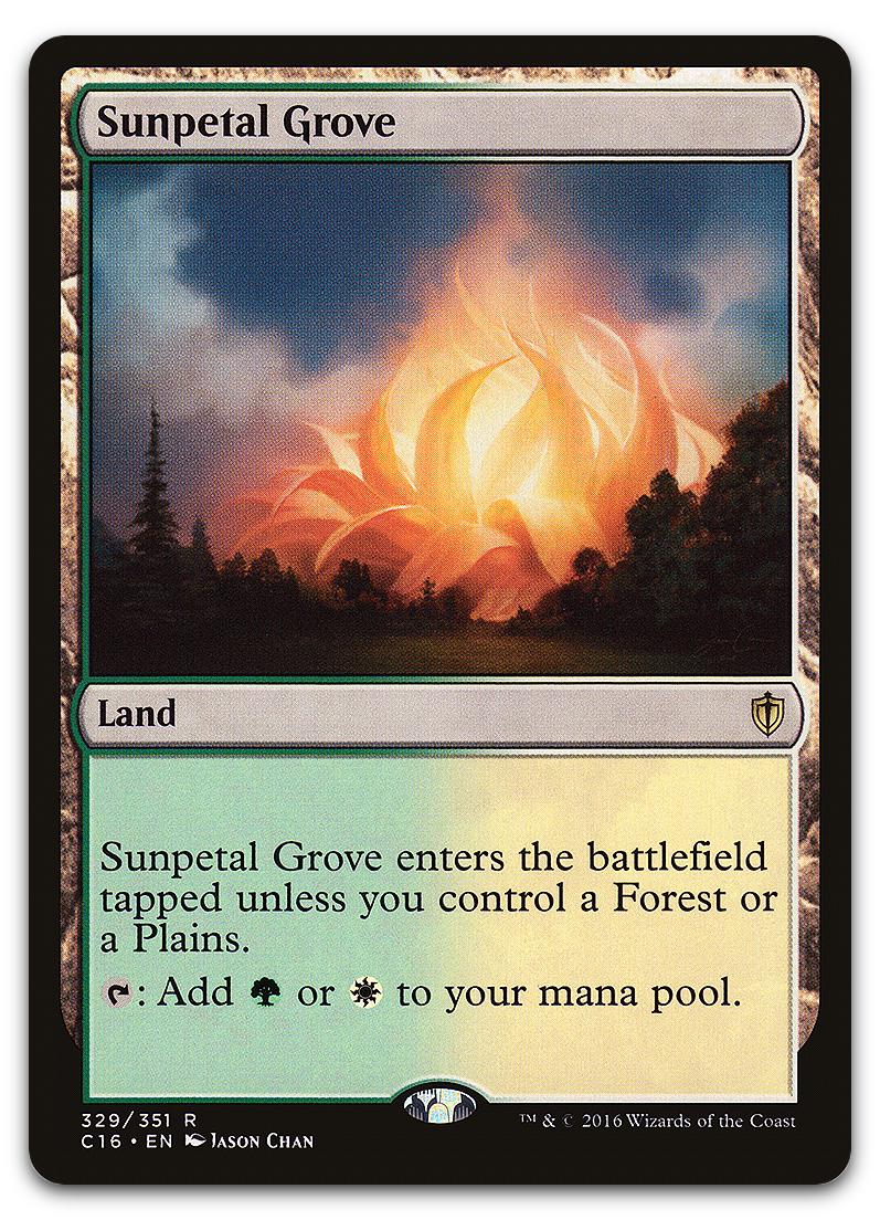 Sunpetal Grove (Commander 2016)