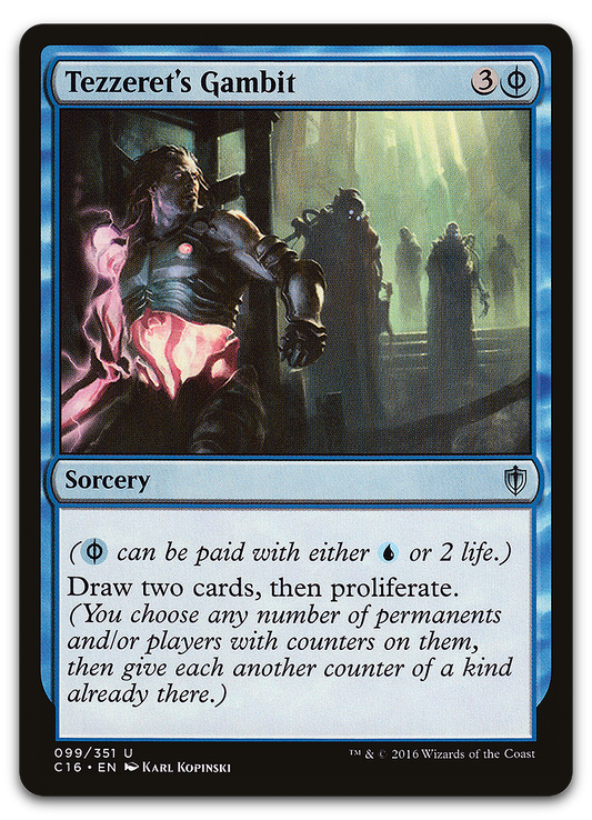 Tezzeret's Gambit (Commander 2016)