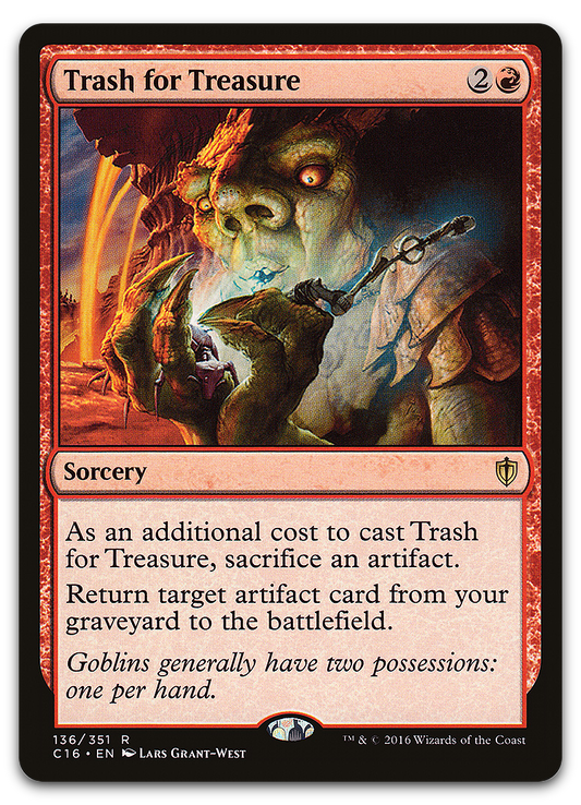 Trash for Treasure (Commander 2016)