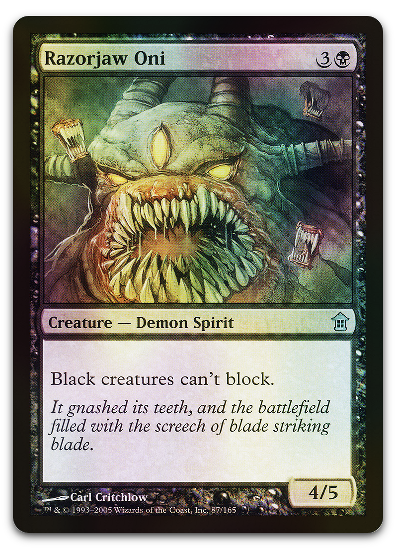 Razorjaw Oni (Saviors of Kamigawa)