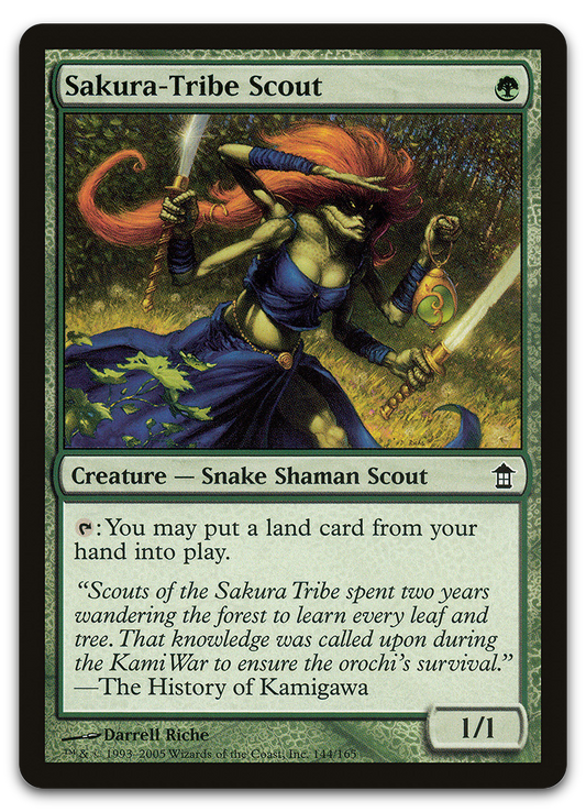 Sakura-Tribe Scout (Saviors of Kamigawa)