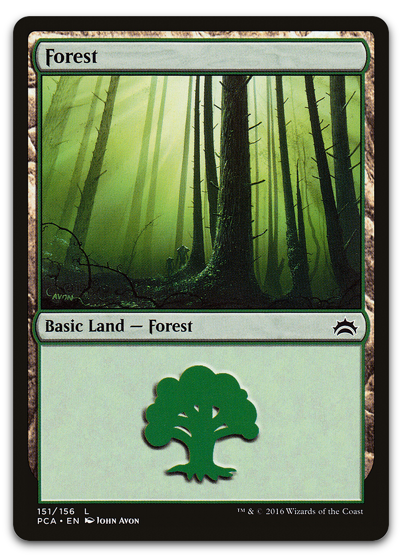 Forest (151) (Planechase Anthology)