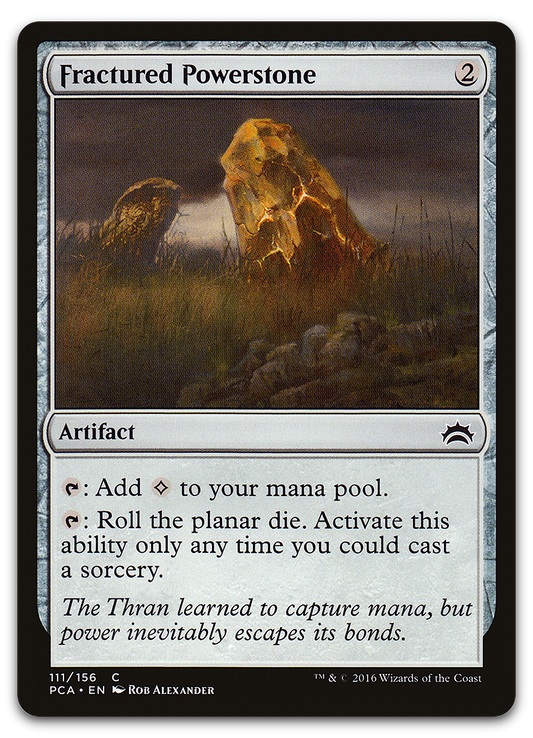 Fractured Powerstone (Planechase Anthology)