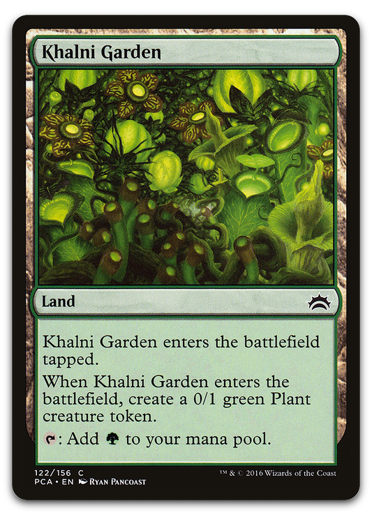 Khalni Garden (Planechase Anthology)