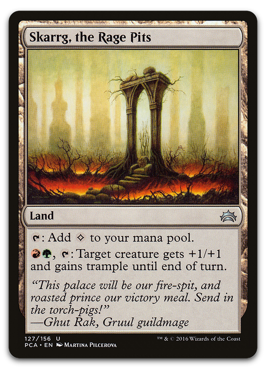Skarrg, the Rage Pits (Planechase Anthology)