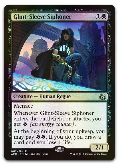 Glint-Sleeve Siphoner (Aether Revolt)