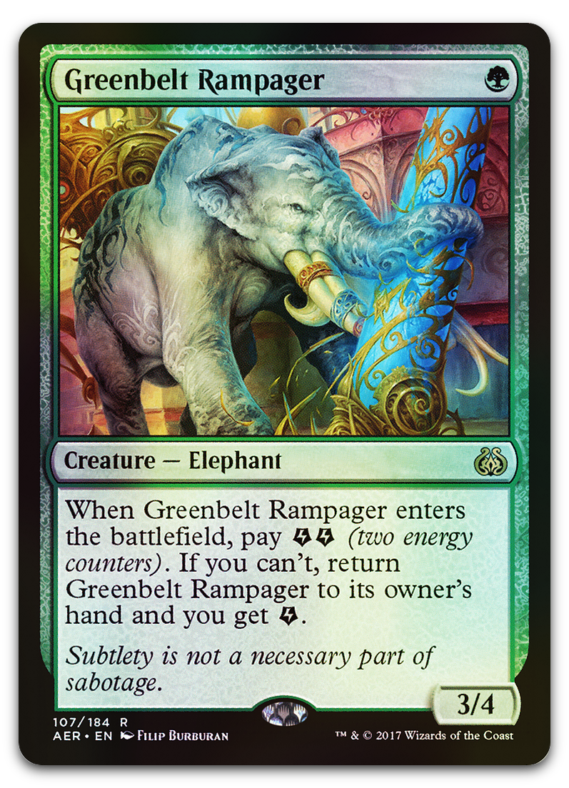 Greenbelt Rampager (Aether Revolt)