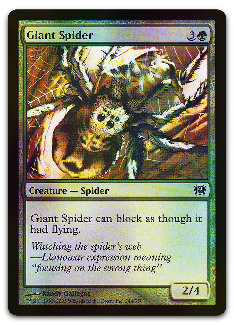 Giant Spider (9th Edition)