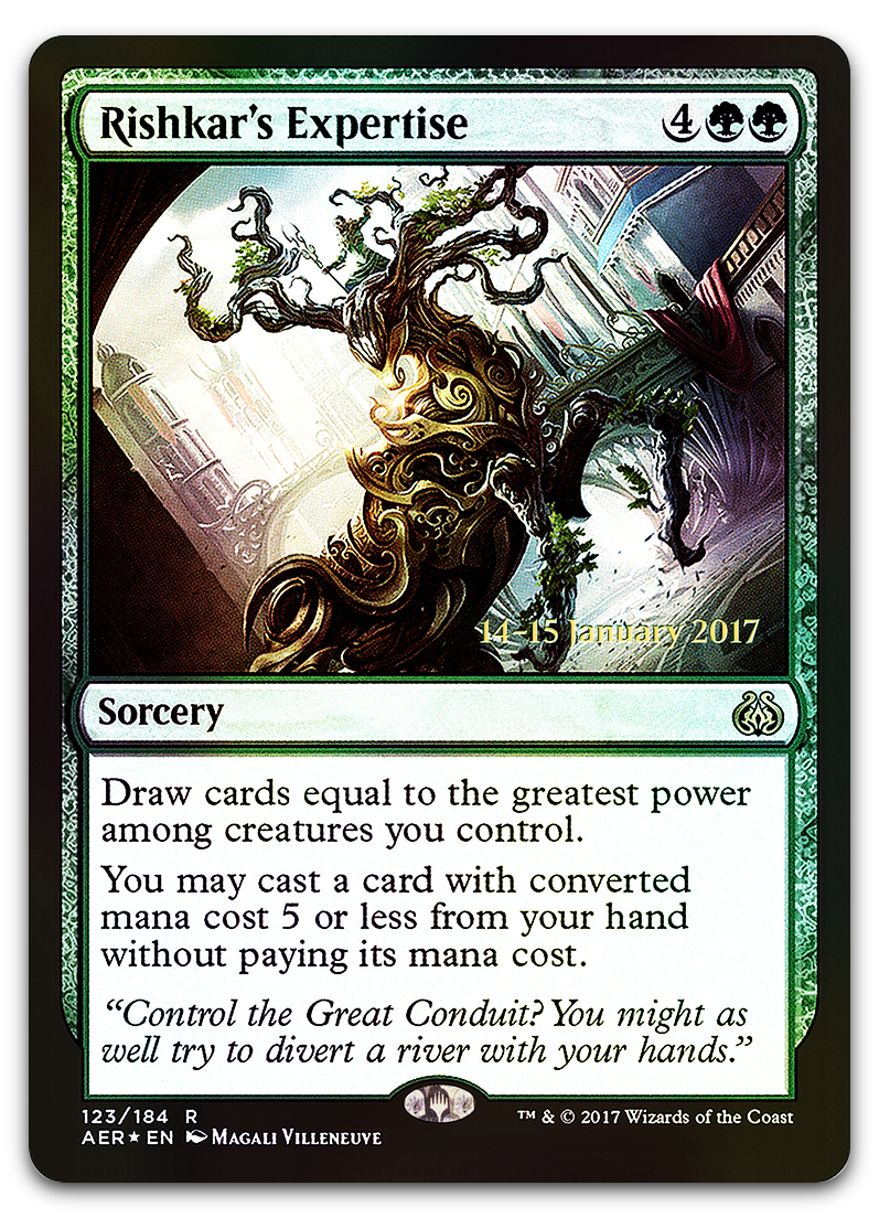 Rishkar's Expertise (Prerelease Cards)