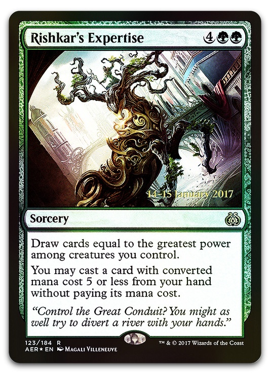Rishkar's Expertise (Prerelease Cards)