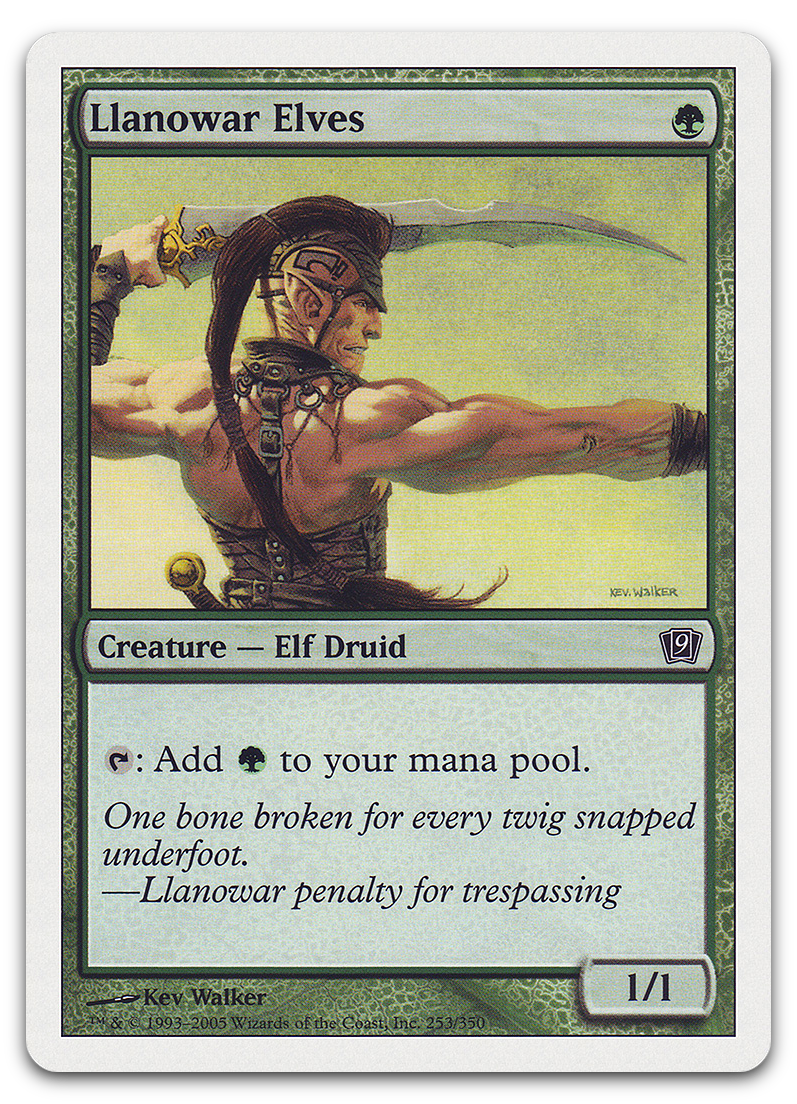 Llanowar Elves (9th Edition)