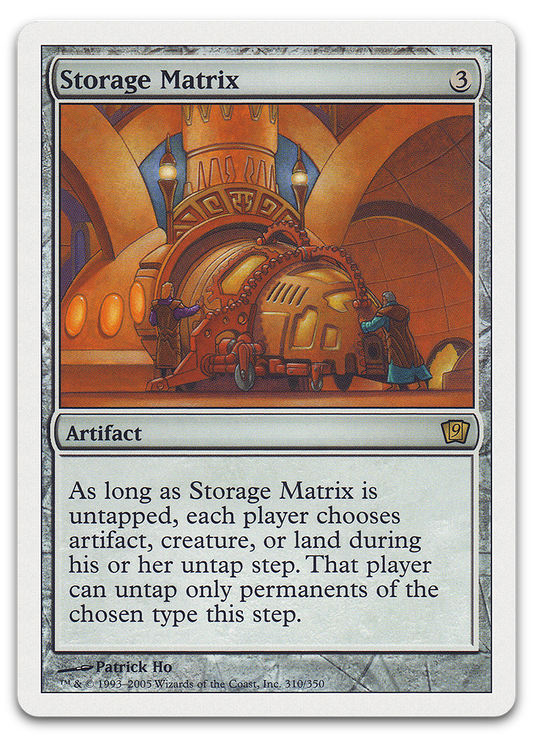 Storage Matrix (9th Edition)