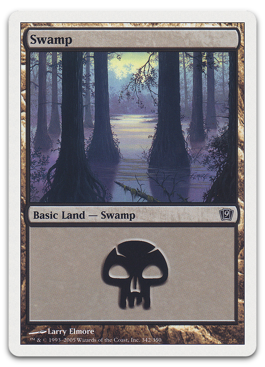 Swamp (342) (9th Edition)