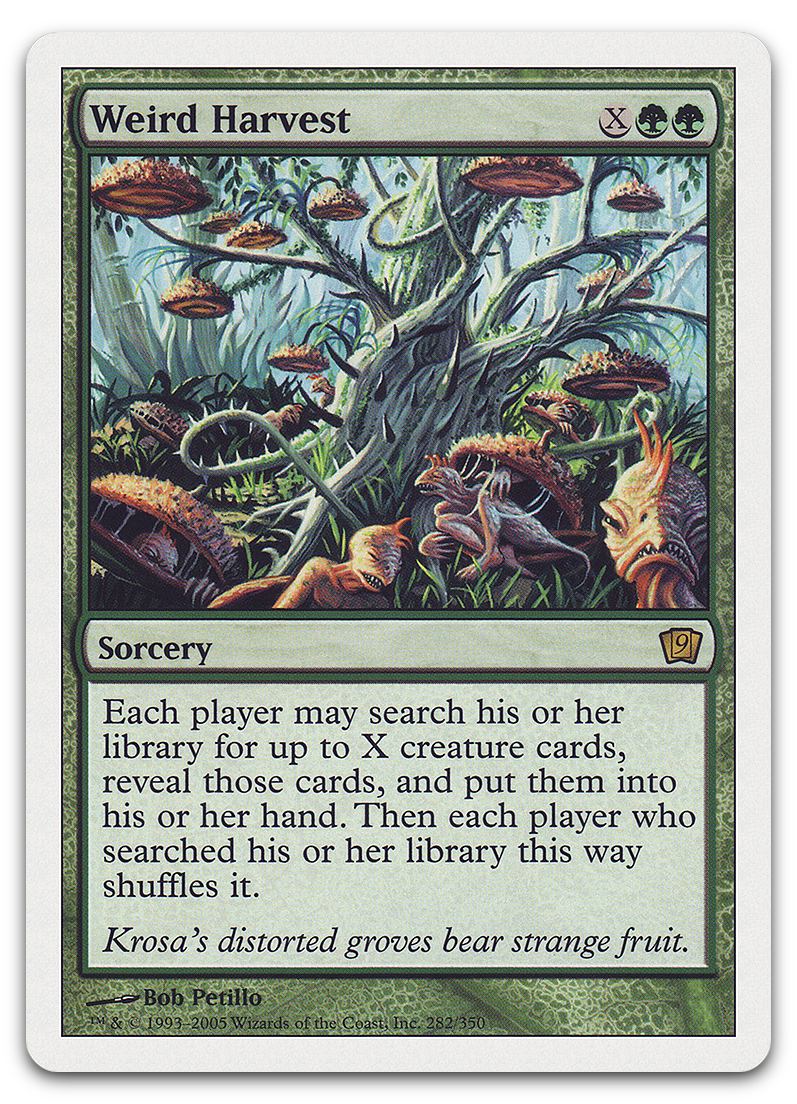 Weird Harvest (9th Edition)