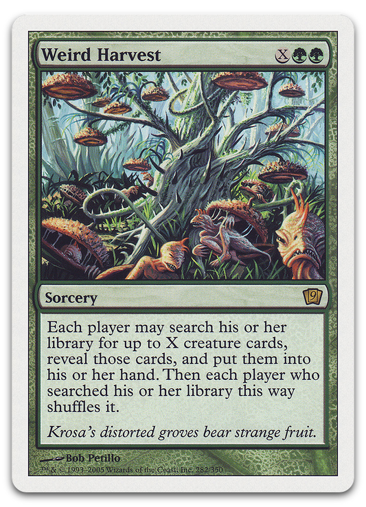 Weird Harvest (9th Edition)