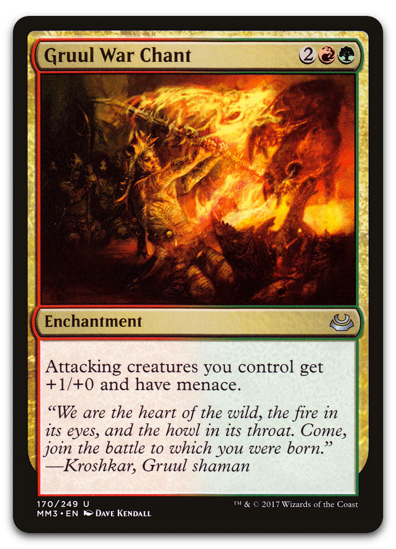 Gruul War Chant (Modern Masters 2017)