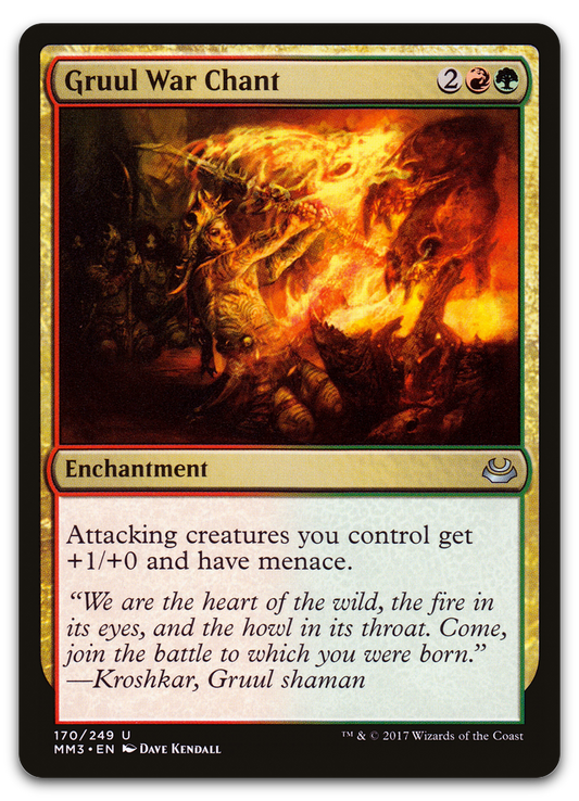 Gruul War Chant (Modern Masters 2017)