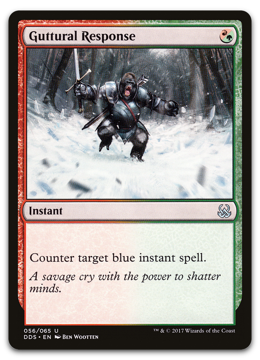 Guttural Response (Duel Decks: Mind vs. Might)