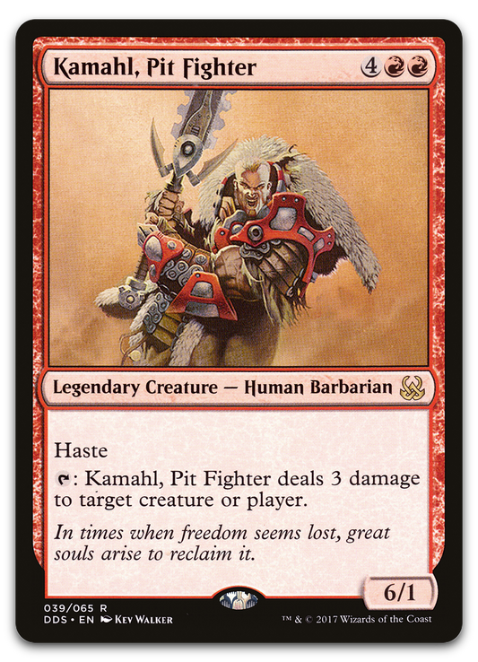Kamahl, Pit Fighter (Duel Decks: Mind vs. Might)