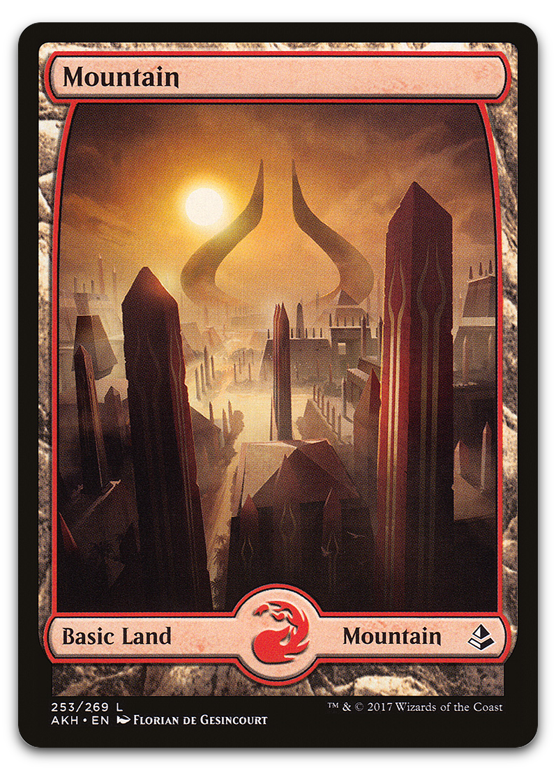 Mountain (253) - Full Art (Amonkhet)