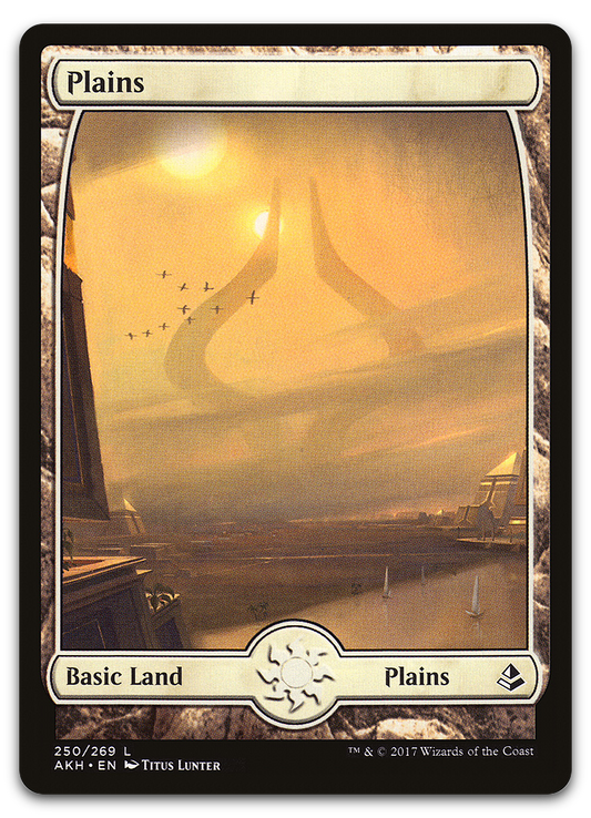 Plains (250) - Full Art (Amonkhet)