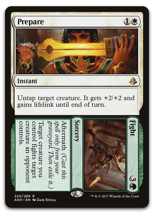 Prepare // Fight (Amonkhet)