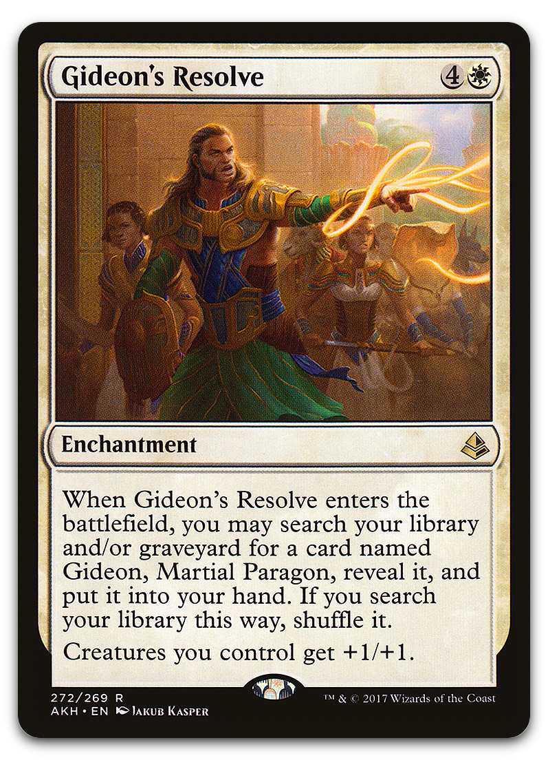 Gideon's Resolve (Amonkhet)