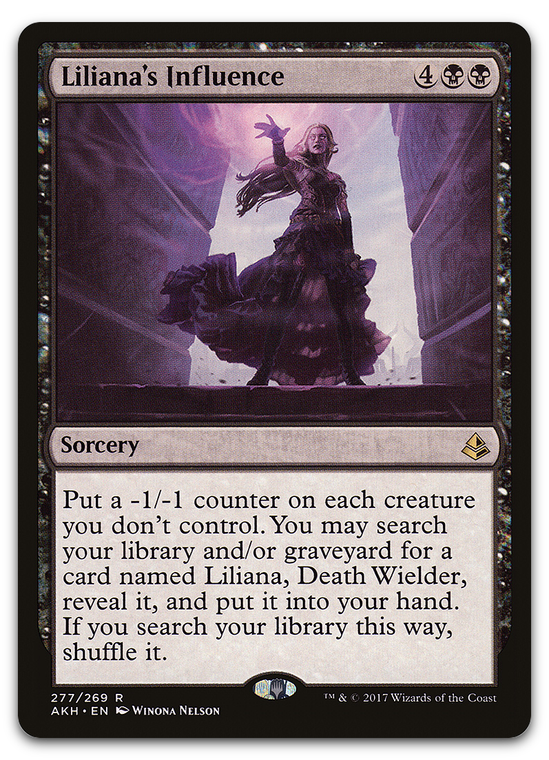 Liliana's Influence (Amonkhet)