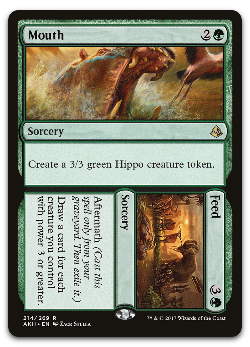 Mouth // Feed (Amonkhet)