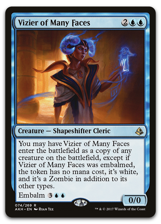 Vizier of Many Faces (Amonkhet)