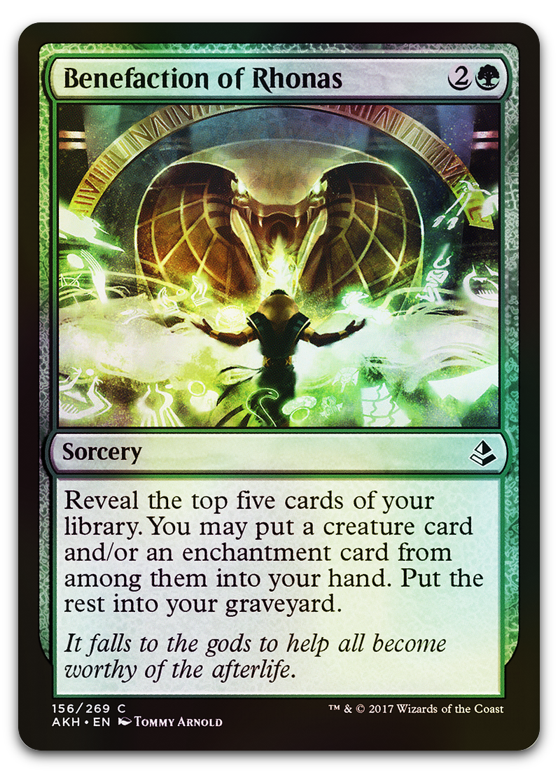 Benefaction of Rhonas (Amonkhet)