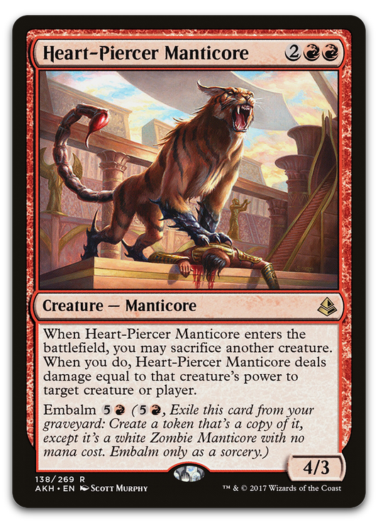 Heart-Piercer Manticore (Amonkhet)
