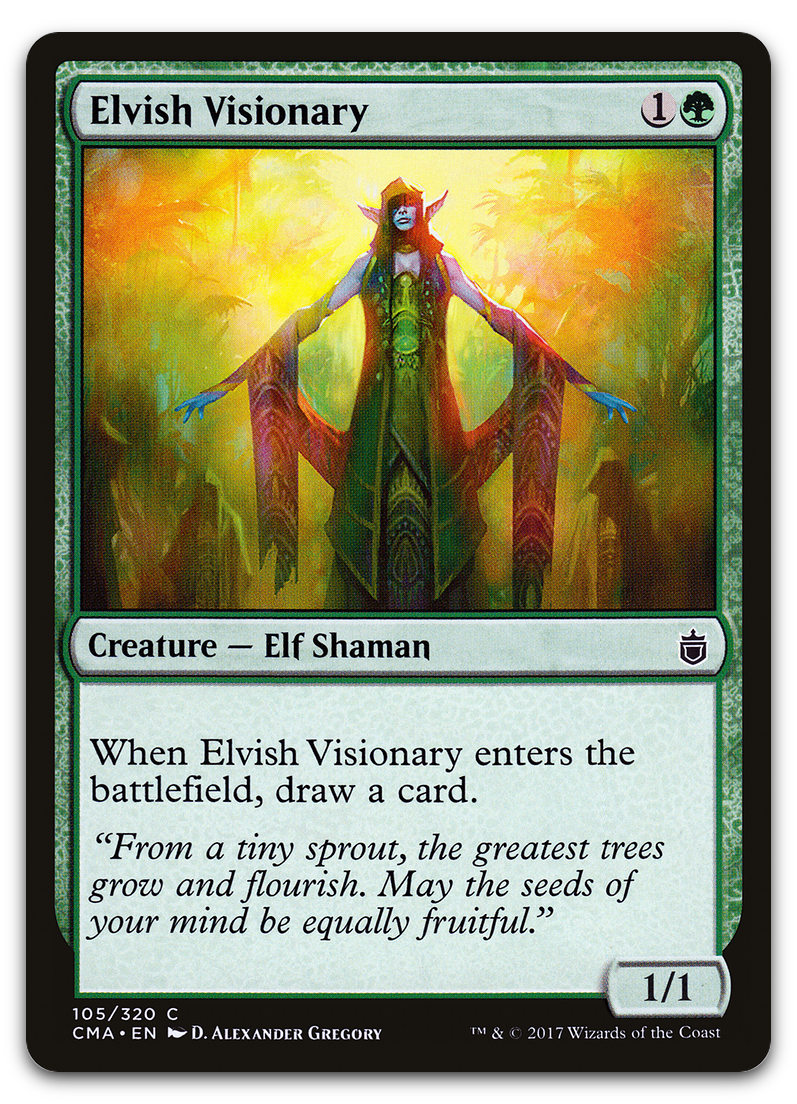 Elvish Visionary (Commander Anthology)