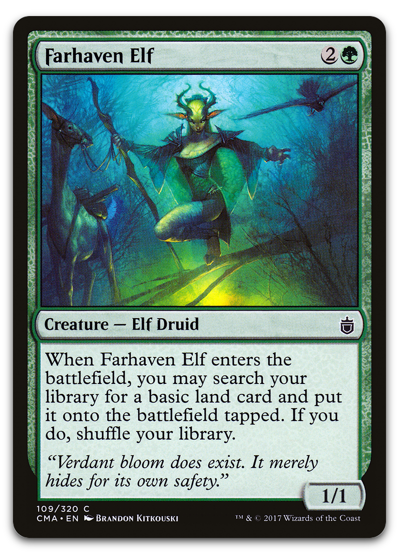 Farhaven Elf (Commander Anthology)