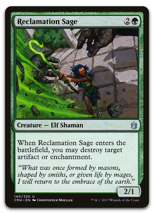 Reclamation Sage (Commander Anthology)