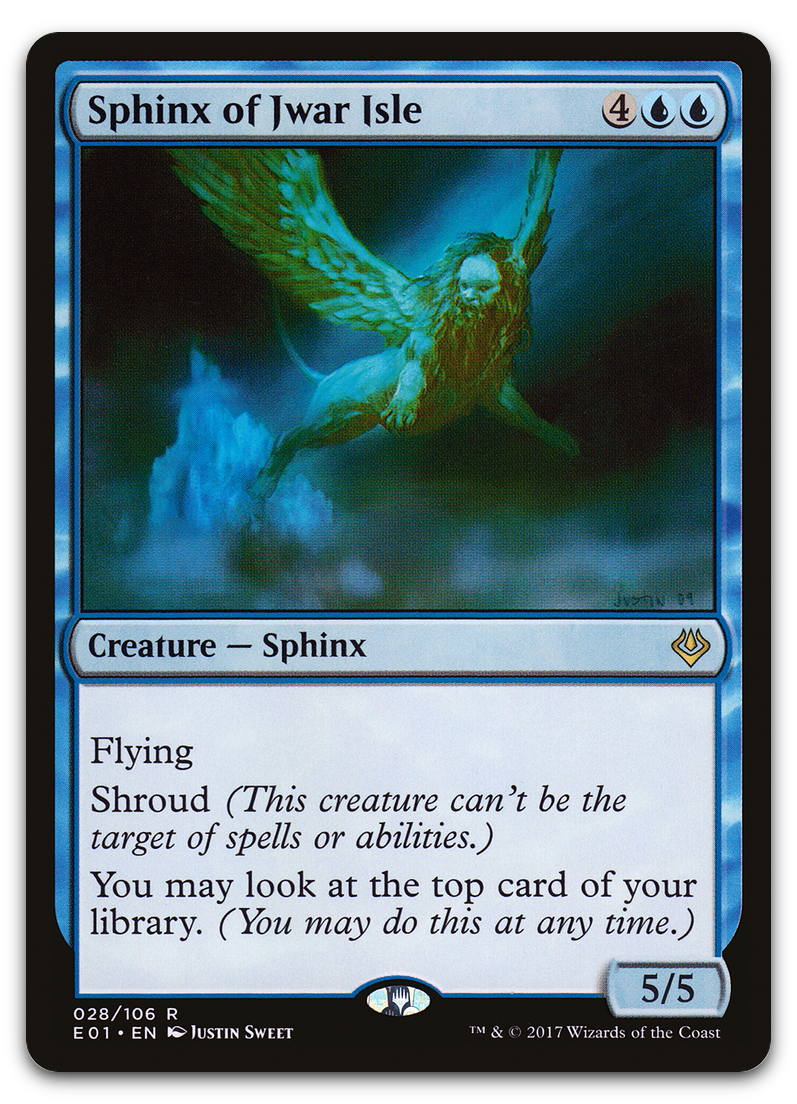 Sphinx of Jwar Isle (Archenemy: Nicol Bolas)