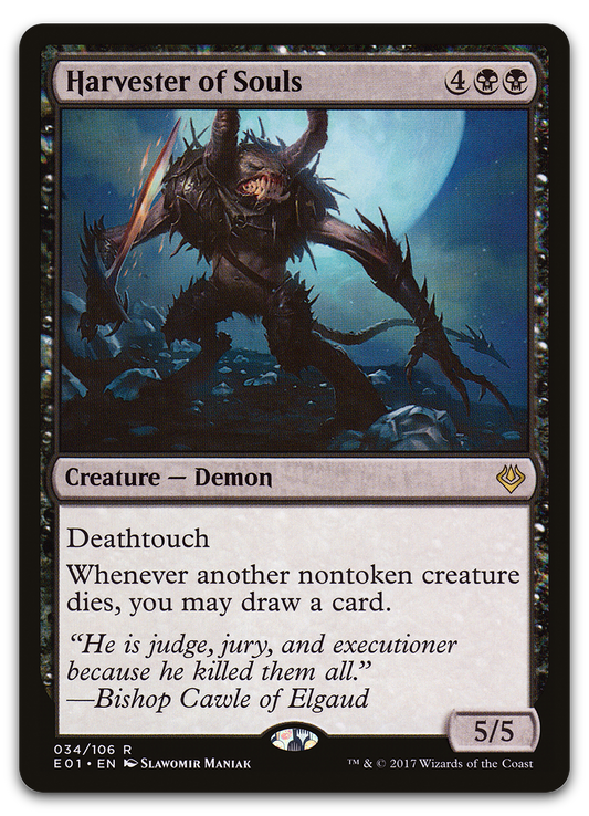 Harvester of Souls (Archenemy: Nicol Bolas)