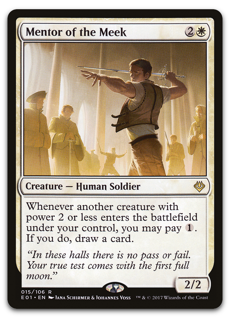 Mentor of the Meek (Archenemy: Nicol Bolas)