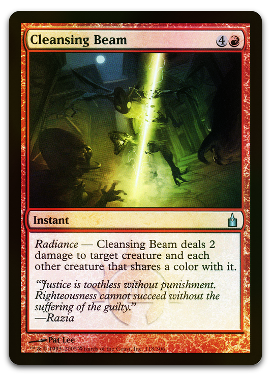 Cleansing Beam (Ravnica: City of Guilds)