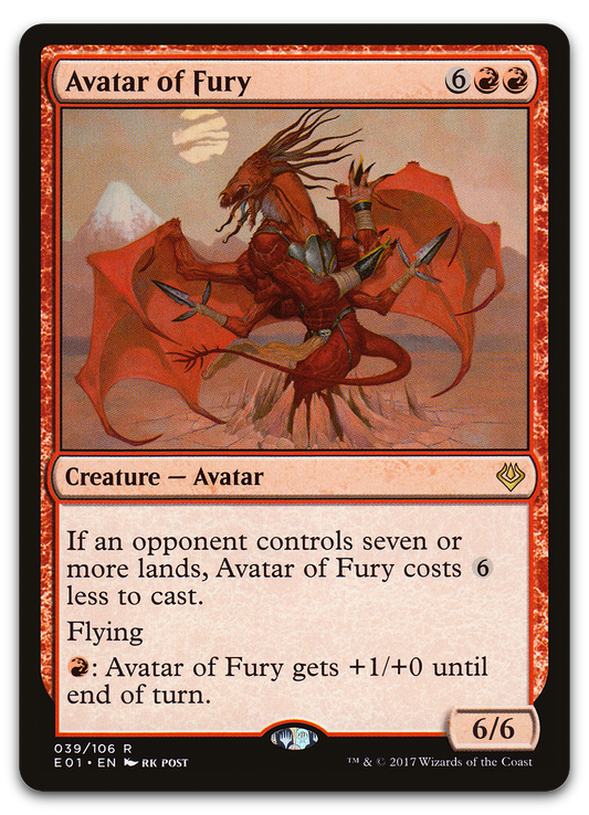 Avatar of Fury (Archenemy: Nicol Bolas)
