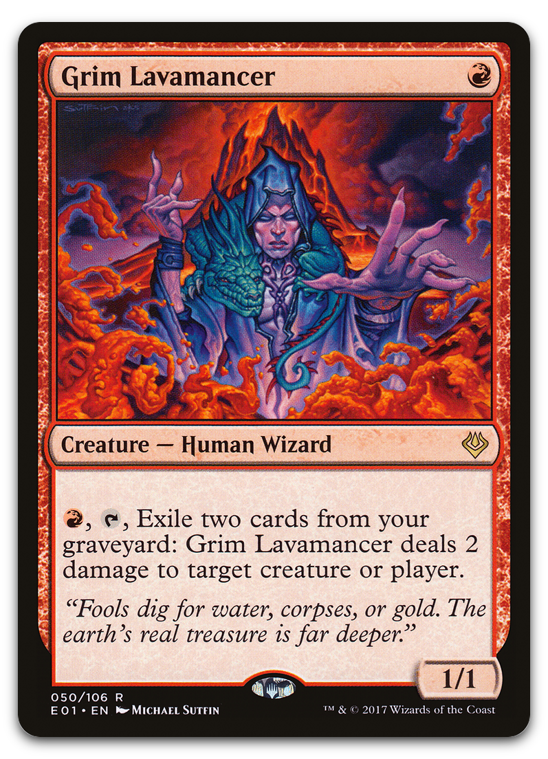 Grim Lavamancer (Archenemy: Nicol Bolas)