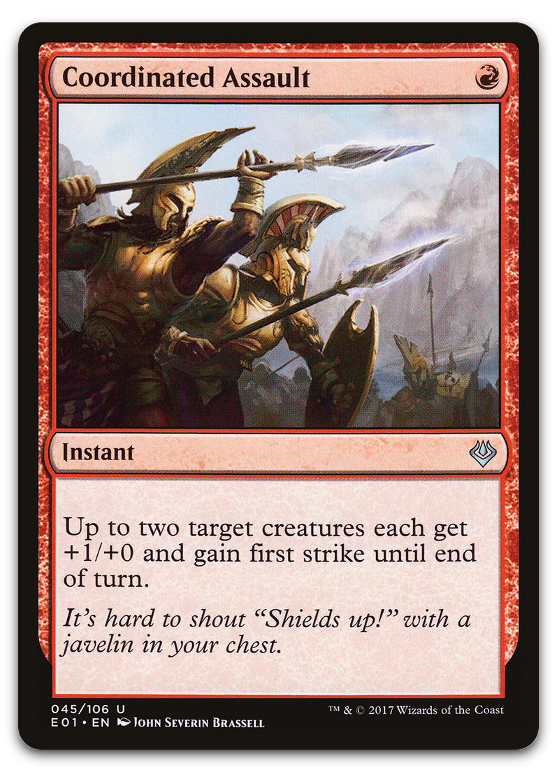 Coordinated Assault (Archenemy: Nicol Bolas)