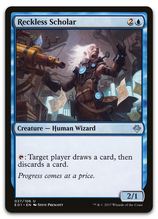Reckless Scholar (Archenemy: Nicol Bolas)