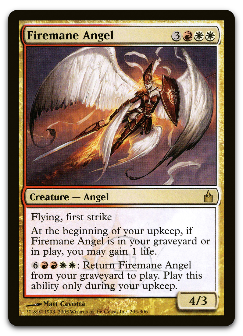 Firemane Angel (Ravnica: City of Guilds)