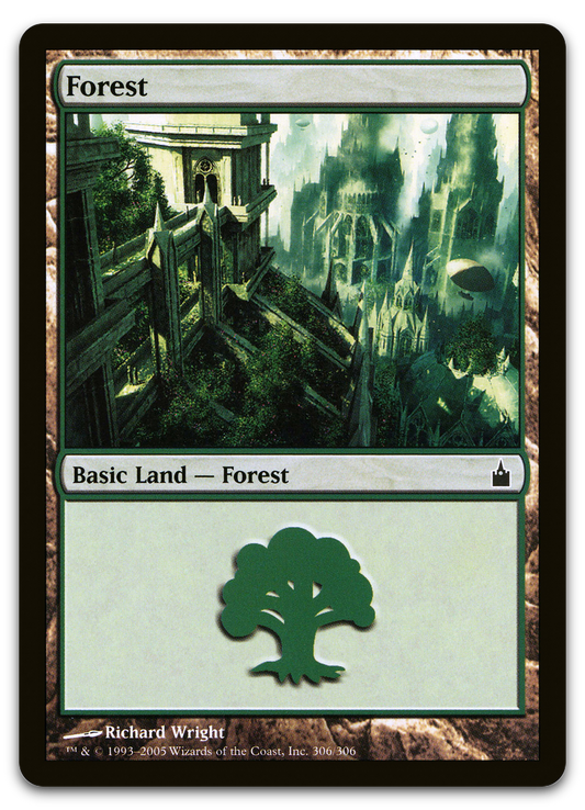 Forest (306) (Ravnica: City of Guilds)