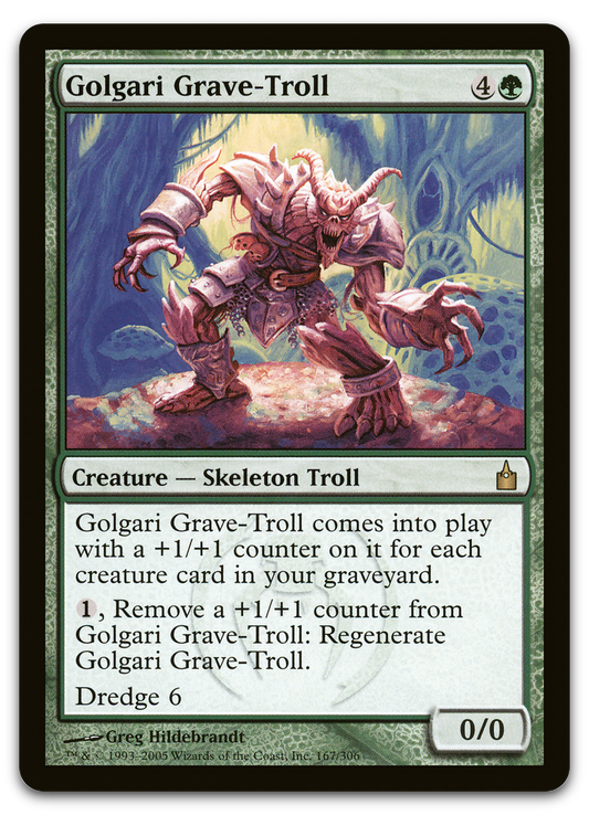 Golgari Grave-Troll (Ravnica: City of Guilds)