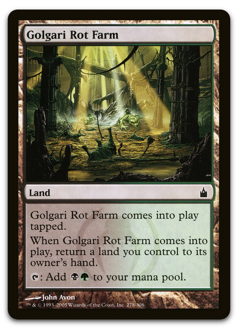 Golgari Rot Farm (Ravnica: City of Guilds)