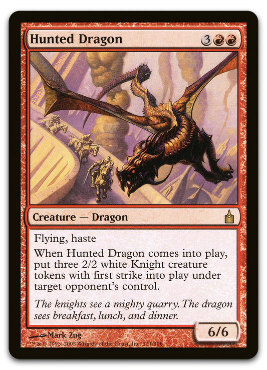 Hunted Dragon (Ravnica: City of Guilds)