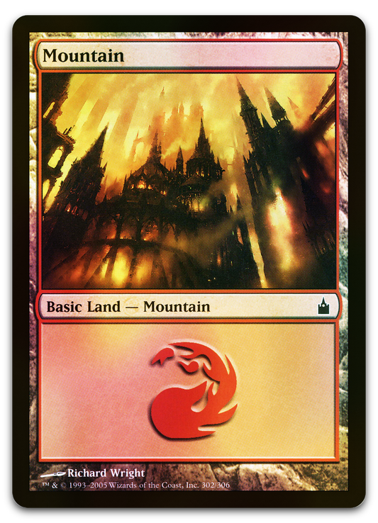 Mountain (302) (Ravnica: City of Guilds)