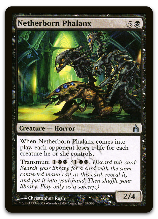 Netherborn Phalanx (Ravnica: City of Guilds)